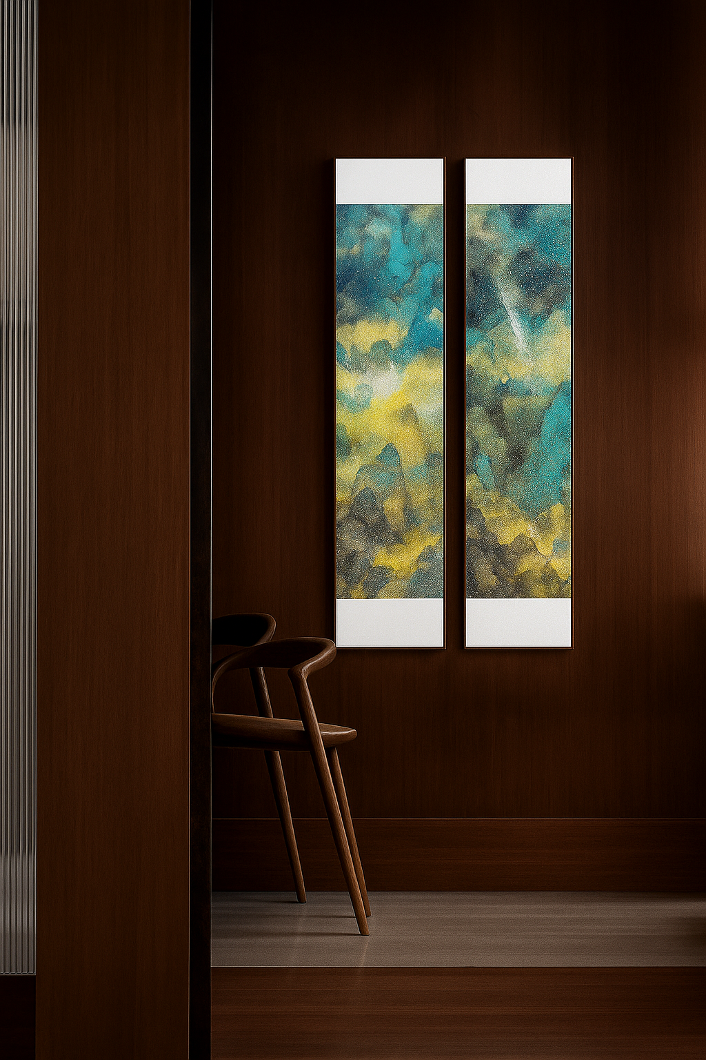 晶珠效果挂画示例